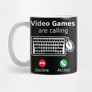 Video Games Are Calling PC version Mug